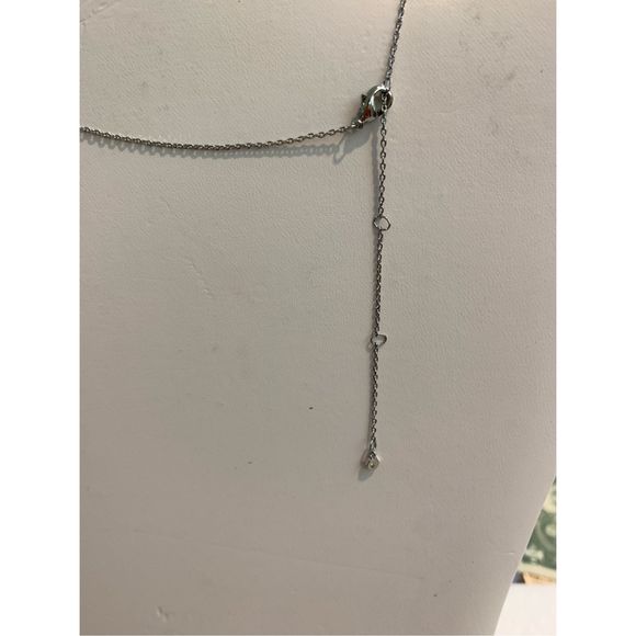 Pave Crystal Cross Necklace Chain #faith - Picture 4 of 7